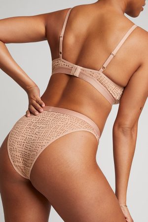 Eyelet Lace Cutout Bra